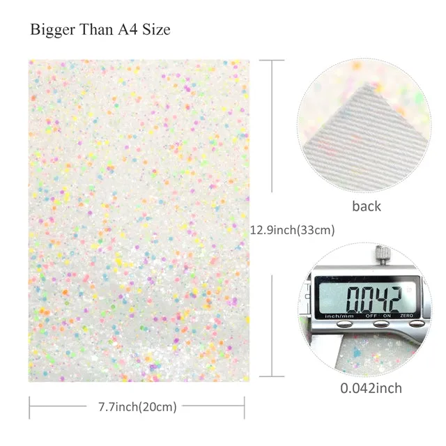 ⋅ Party Sprinkles ⋅ White Chunky Glitter ⋅