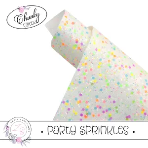 ⋅ Party Sprinkles ⋅ White Chunky Glitter ⋅