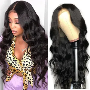 13X4 13X6 HD LACE FRONTAL WIG LOOSE WAVE NATURAL COLOR BURMESE HUMAN HAIR