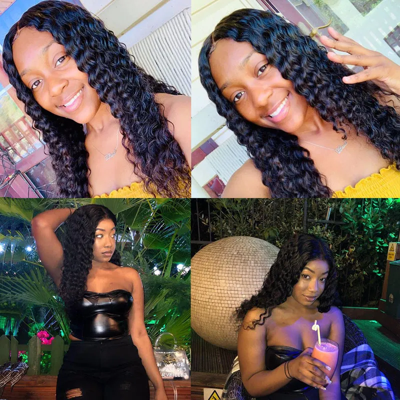 13X4 13X6 LACE FRONTAL WIG BURMESE WAVE NATURAL COLOR BURMESE HUMAN HAIR