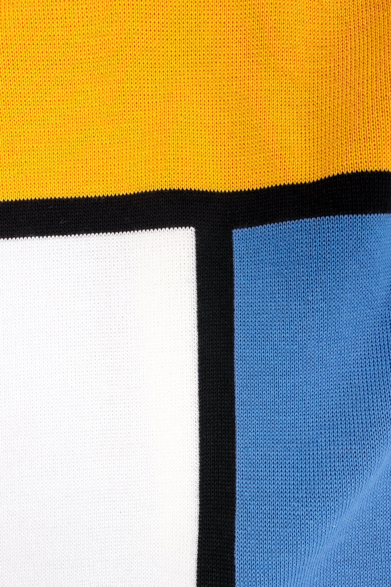 1997 S/S Mondrian Knit Sheath Dress