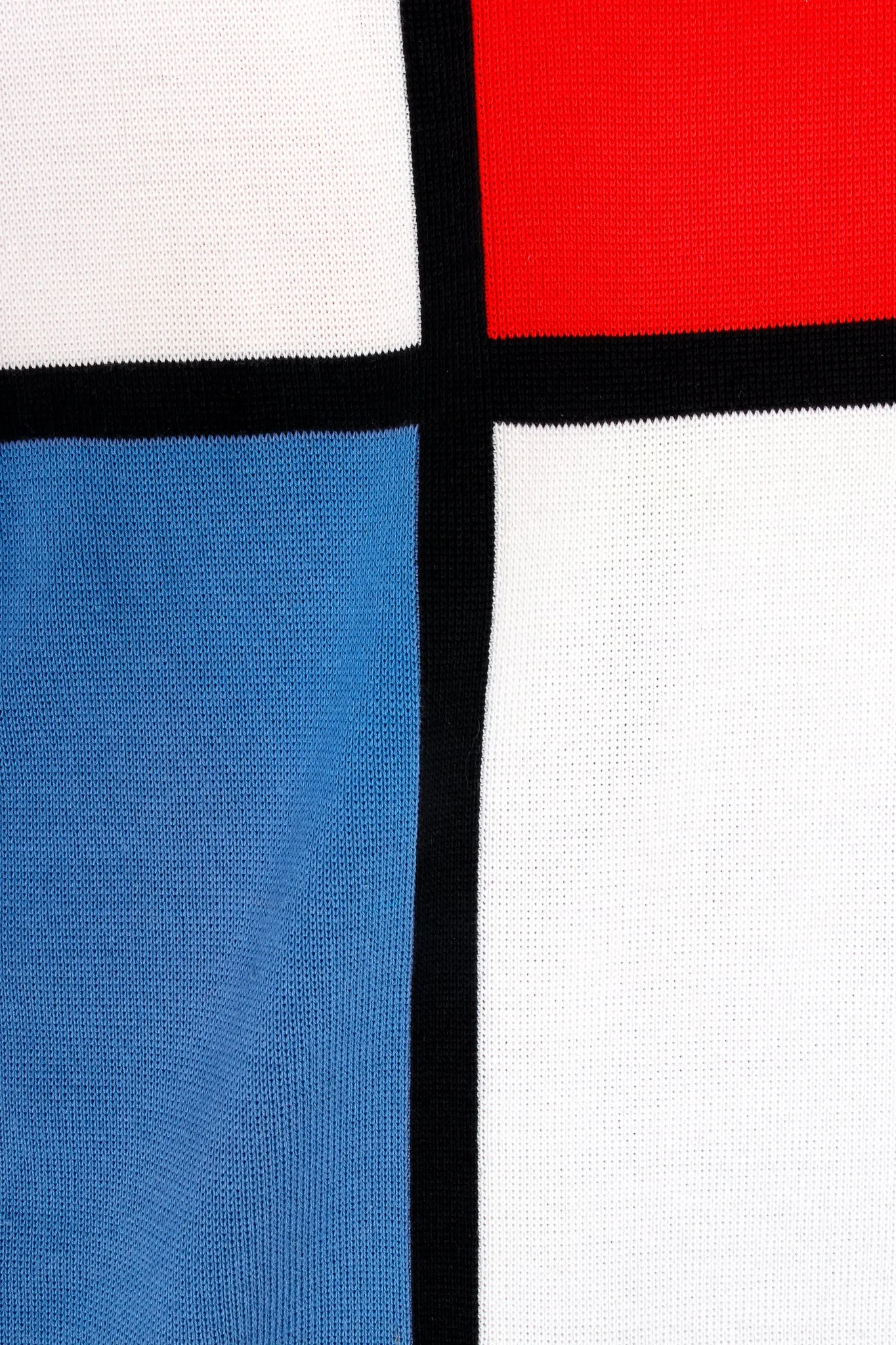 1997 S/S Mondrian Knit Sheath Dress