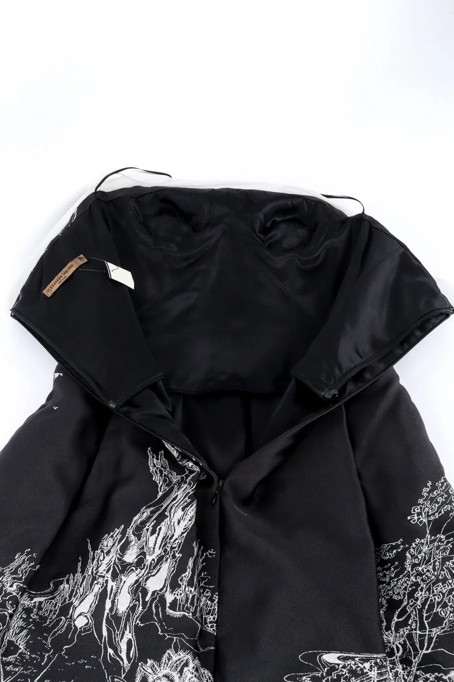 2008 F/W "The Girl Who Lived in the Tree" Strapless Dress