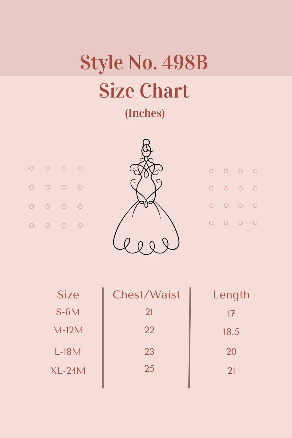 498B Blush/Rose Gold Sequins V Back & Bow Baby Dress