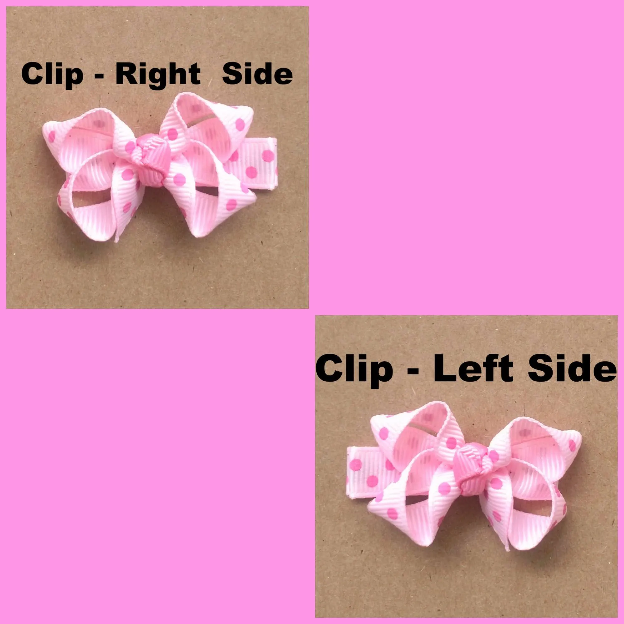 4" Flamingo Boutique Ribbon Hair Bow