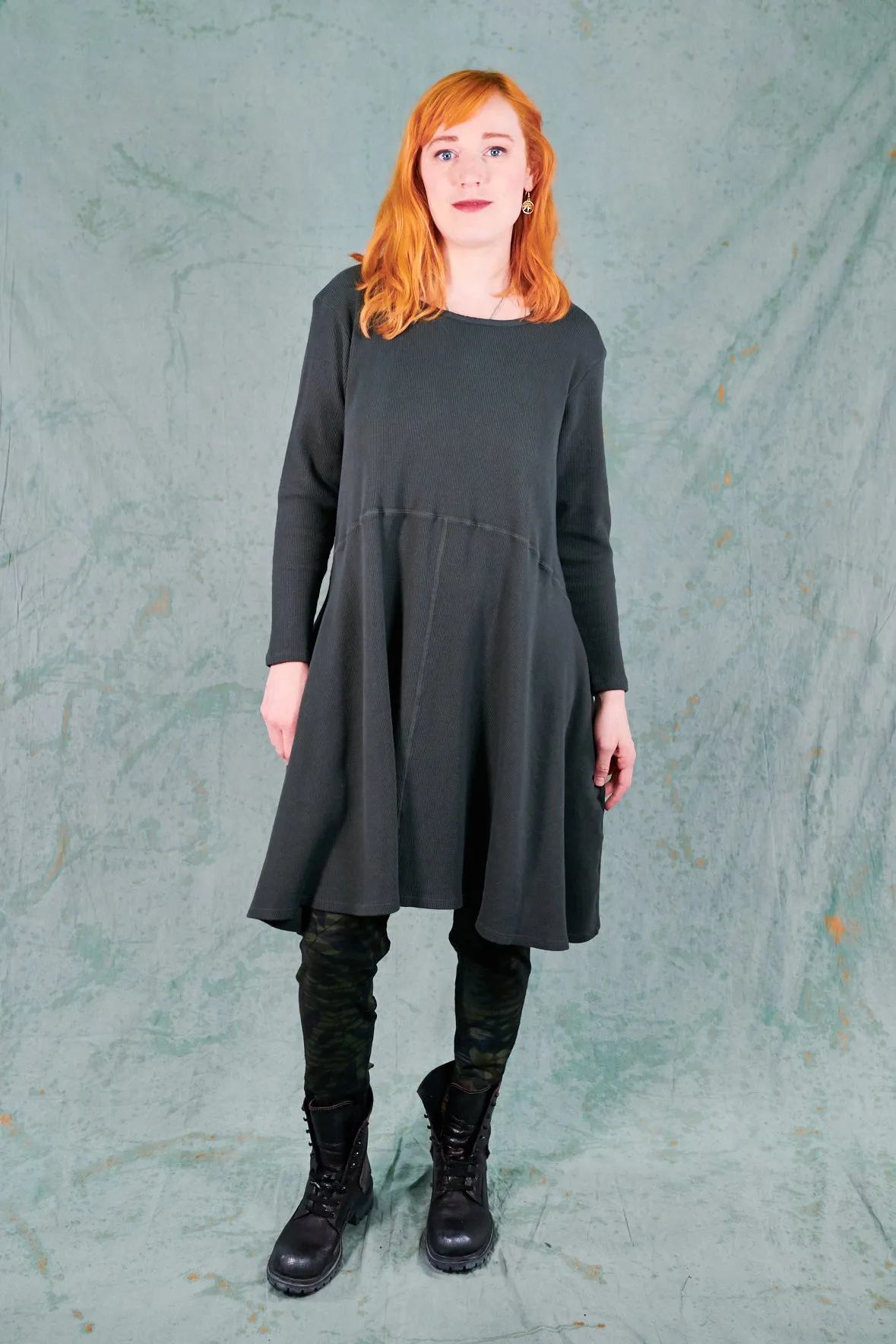 7233 Solstice Thermal Swing Dress-Soot-U