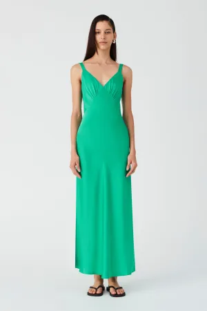 AGUSTINA SATIN MAXI DRESS