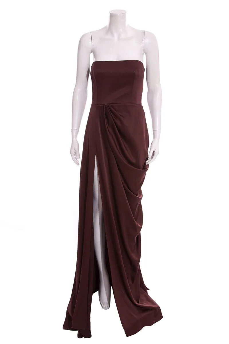 Alex Perry Brown Gown SZ 12