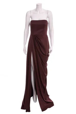 Alex Perry Brown Gown SZ 12