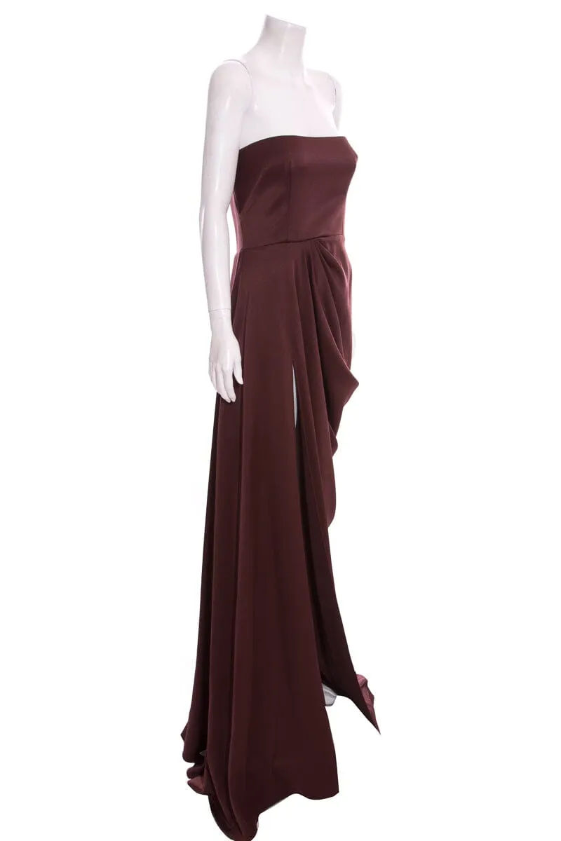 Alex Perry Brown Gown SZ 12