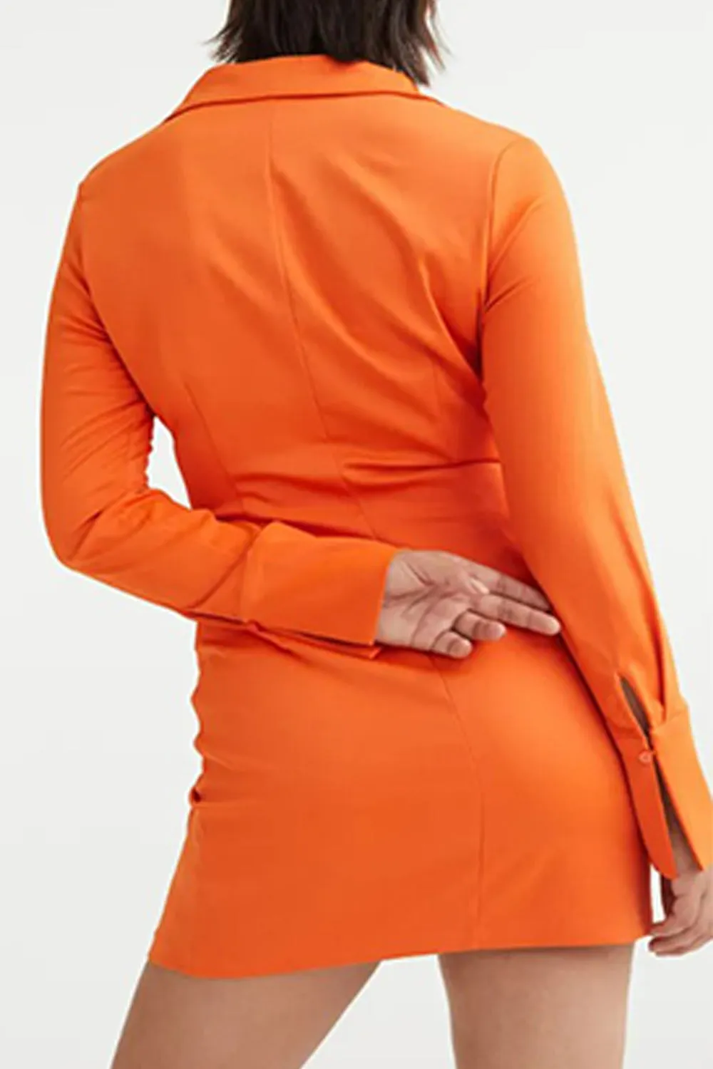 Alexandroupoli Orange Dress