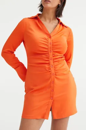Alexandroupoli Orange Dress