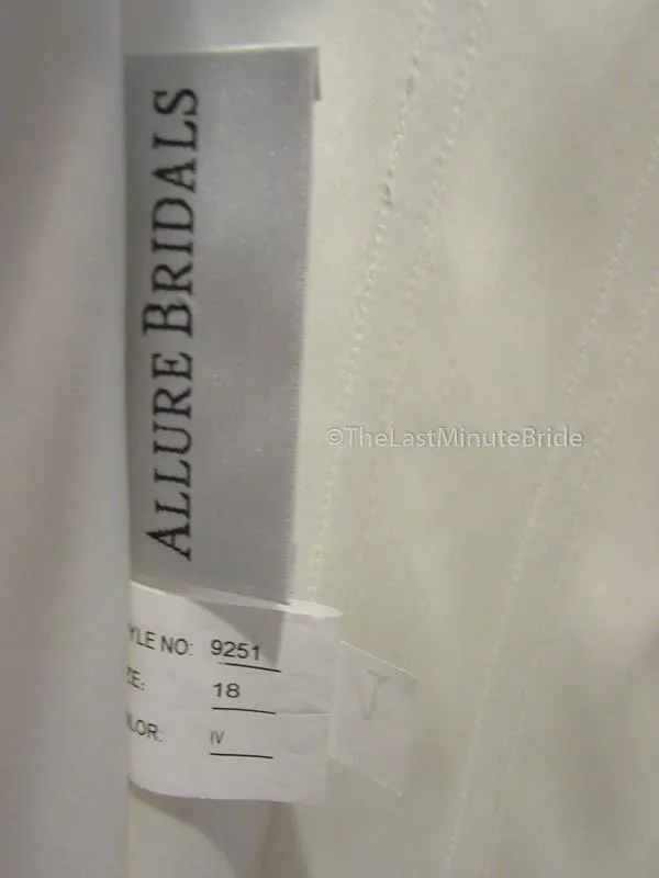 Allure Bridals 9251 size 18 sold out