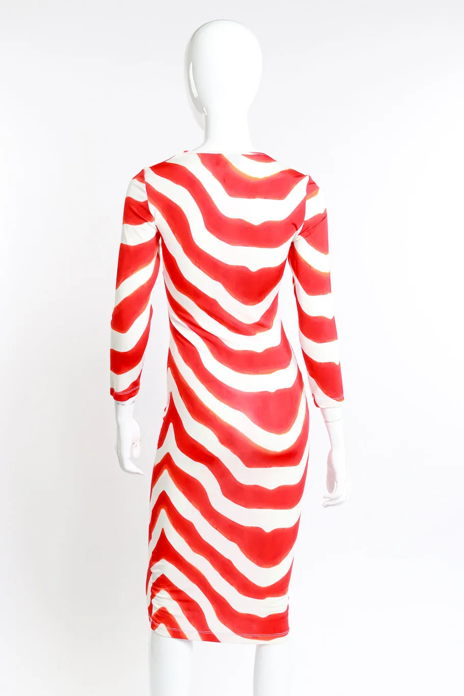Animal Stripe Sheath Dress