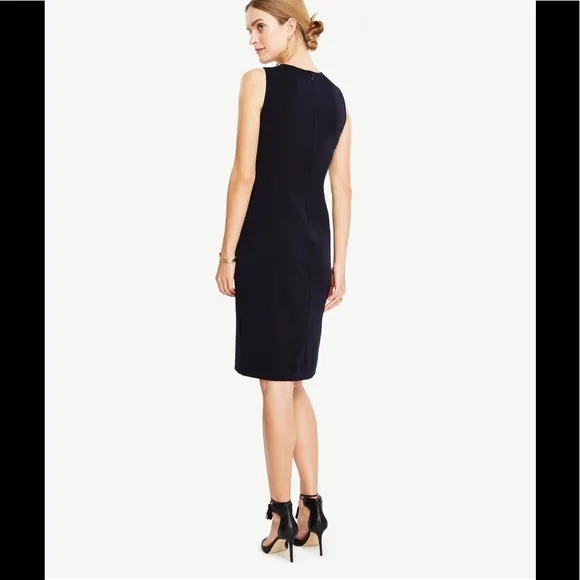 Ann Taylor twist sheath dress.