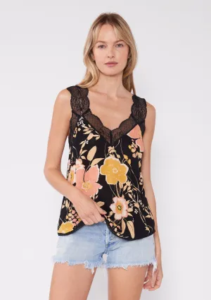 Anna Floral Lace Tank Top