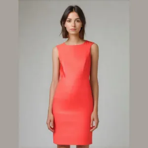 Antonio Melani - Sleeveless Sheath Dress in Coral