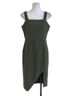Army Green Sheath Dress