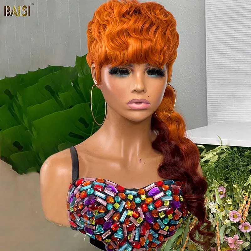 BAISI Candiss Mullet Glueless Wig