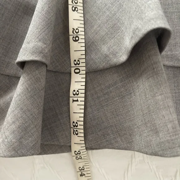 Banana Republic Fit &amp; Flare Midi Ruffle Wool Dress petite