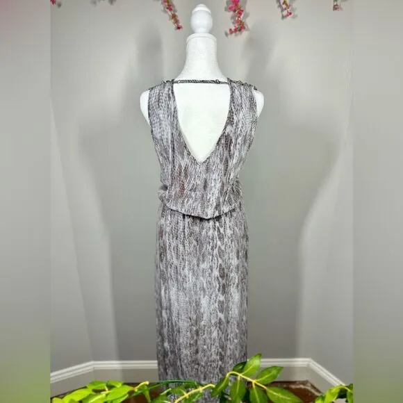 Beautiful Karina Grimaldi snake print dress