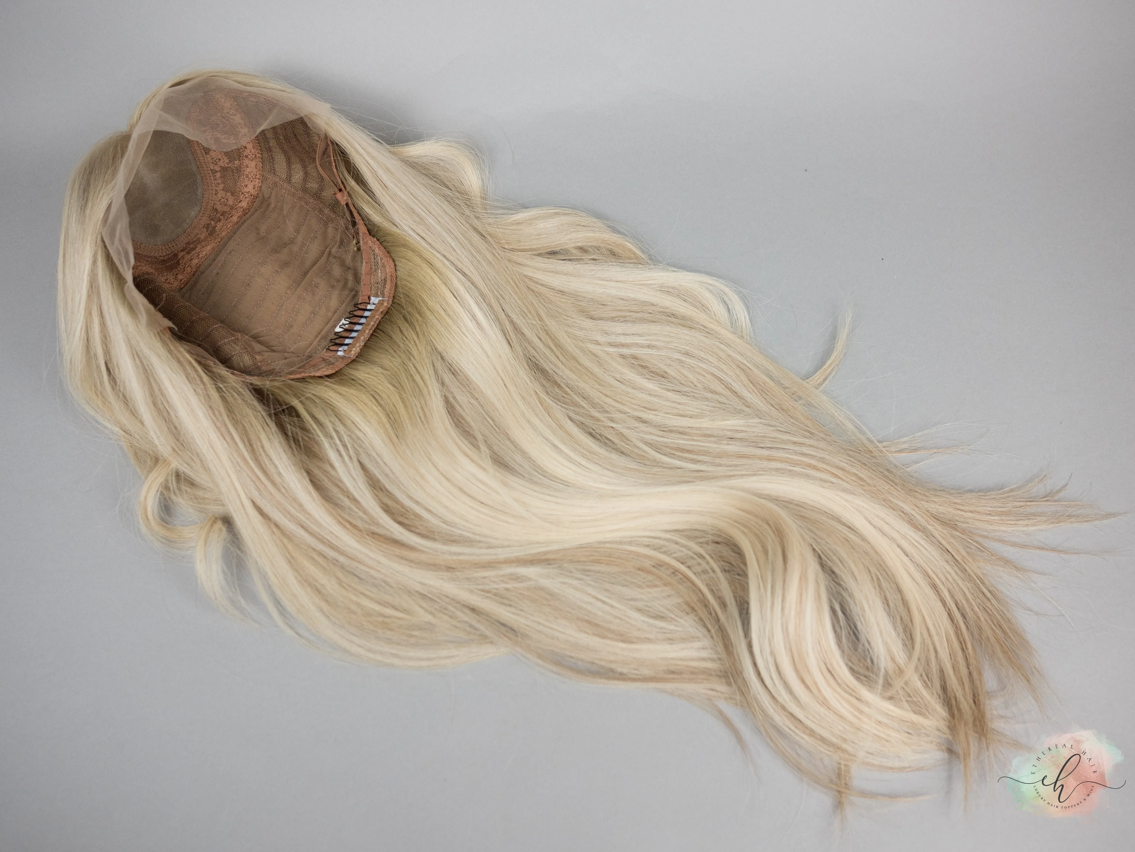 “BIANCA" Premium Wig: Lace Top, Sz. M, 26"