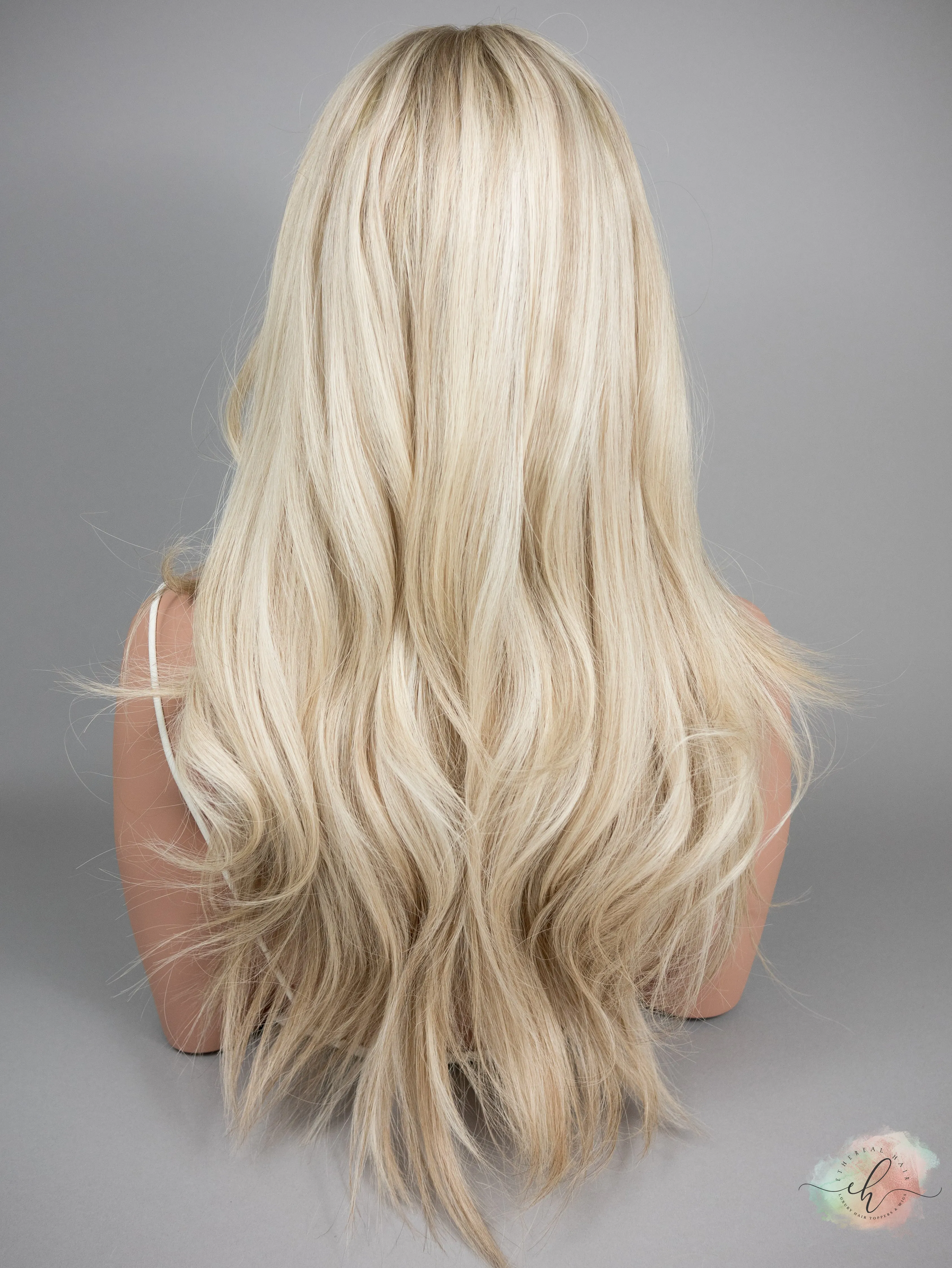 “BIANCA" Premium Wig: Lace Top, Sz. M, 26"