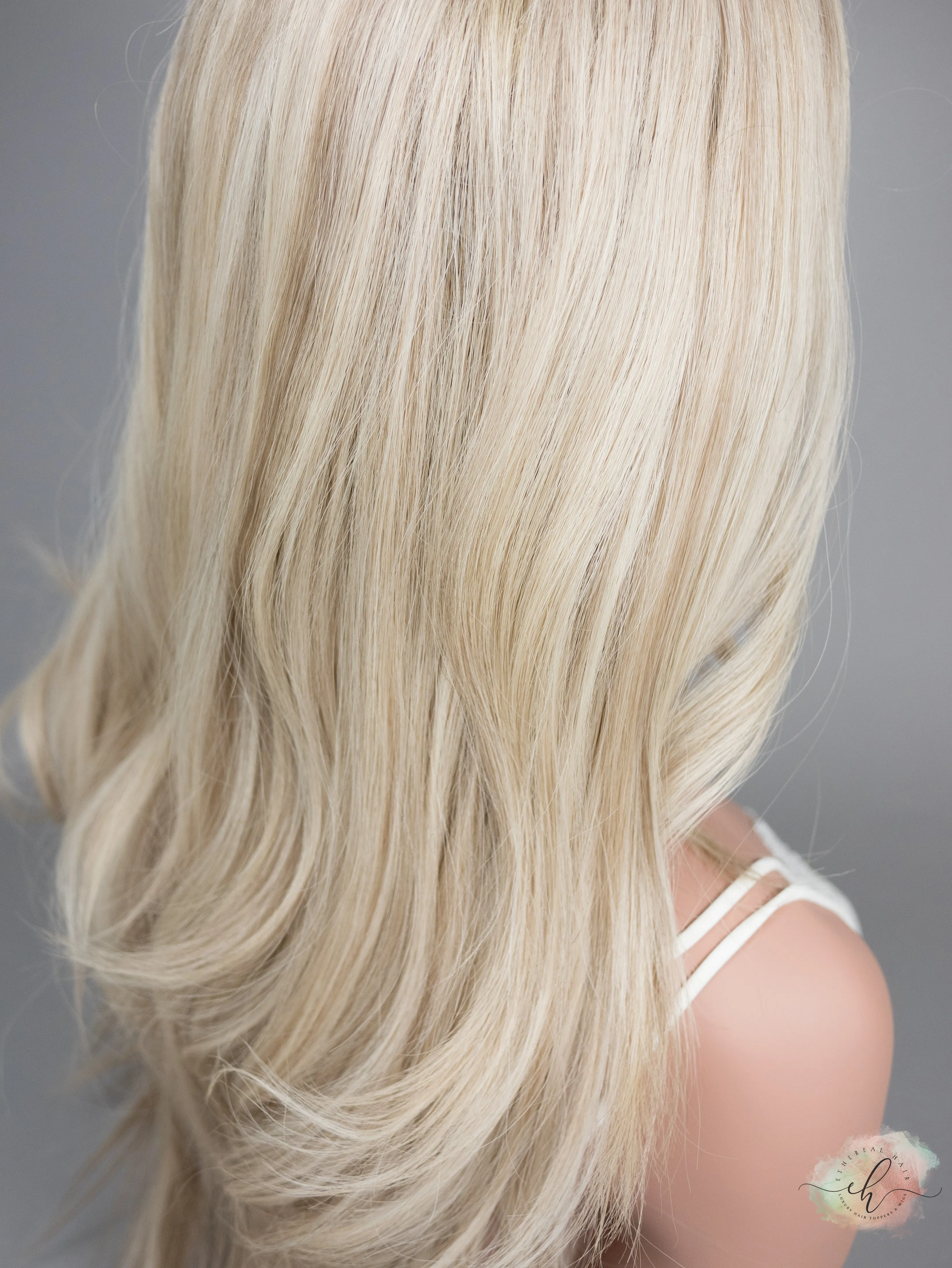 “BIANCA" Premium Wig: Lace Top, Sz. M, 26"