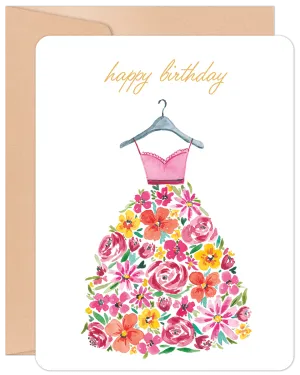Birthday Card - Fancy Dress