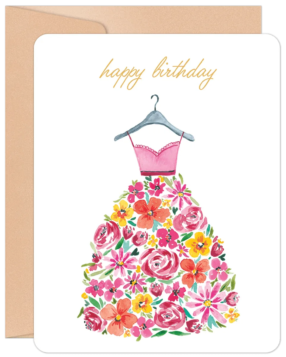 Birthday Card - Fancy Dress