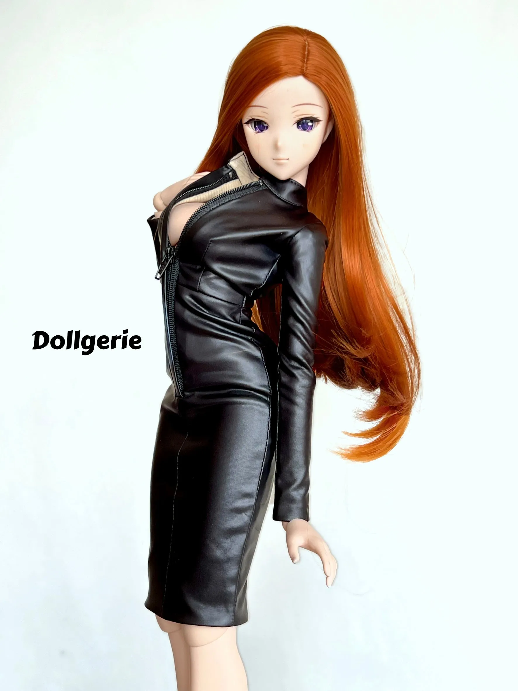 Black Agent Sheath Dress for SmartDoll