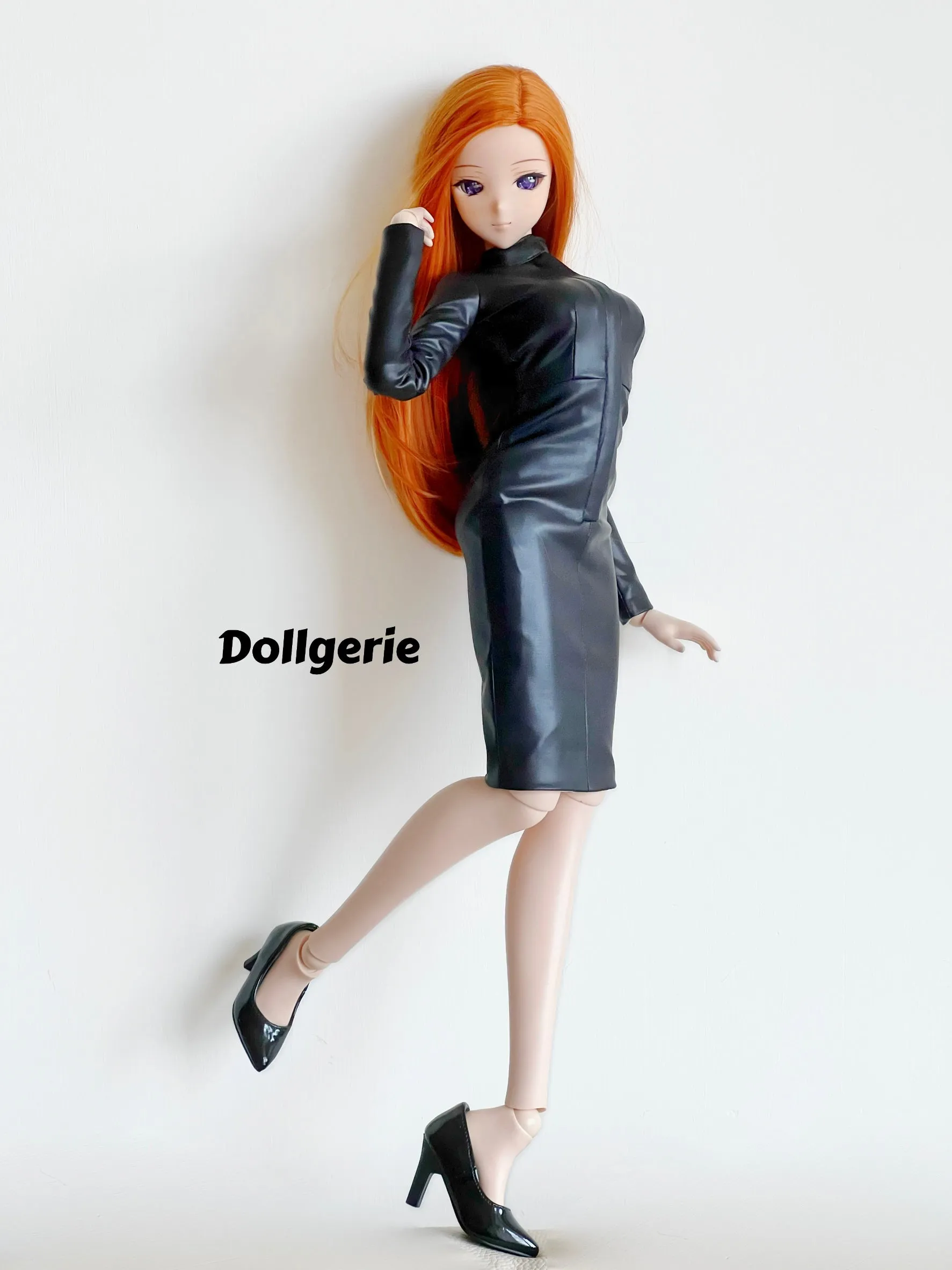 Black Agent Sheath Dress for SmartDoll
