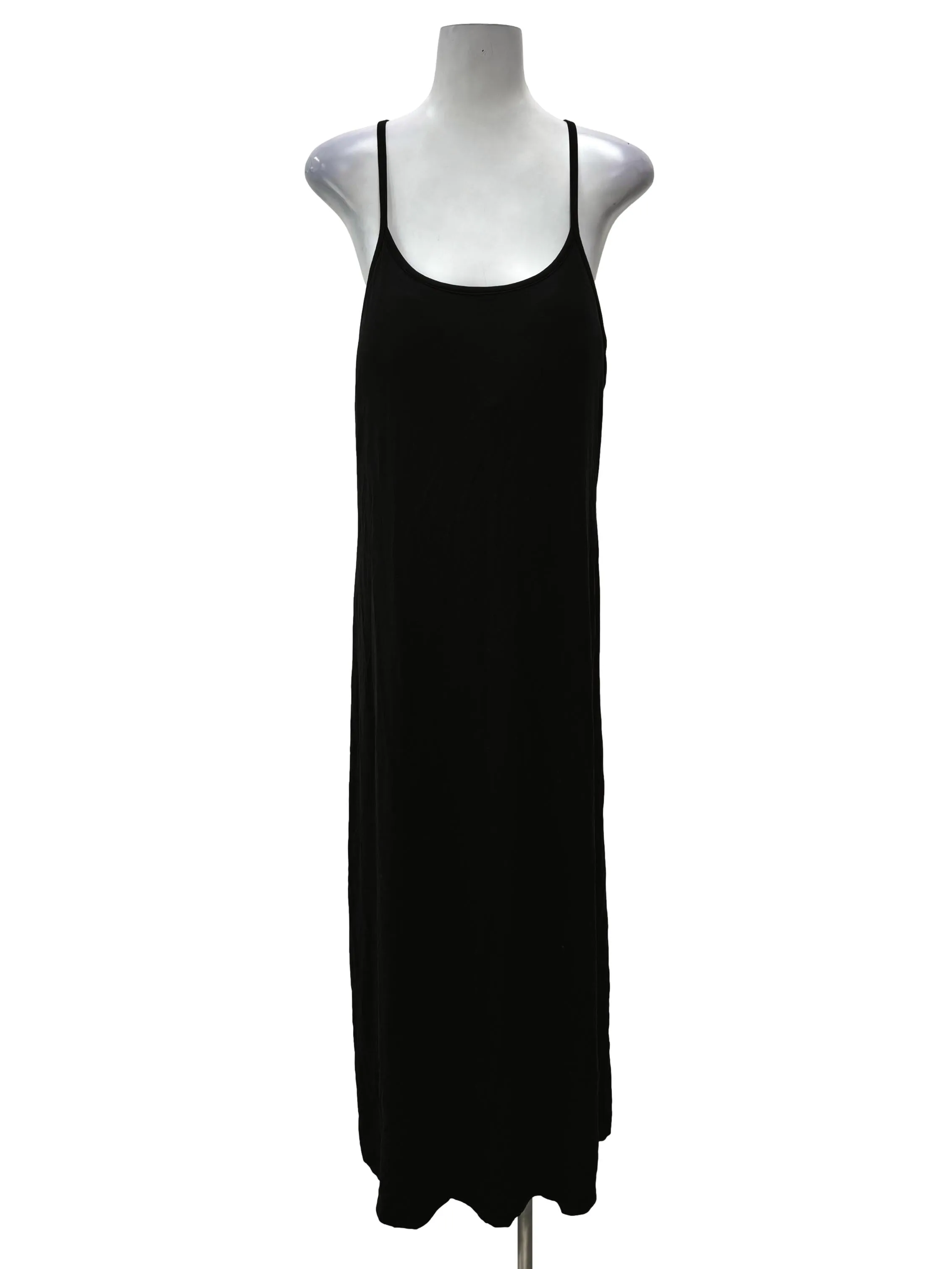 Black Flare Tank Dress