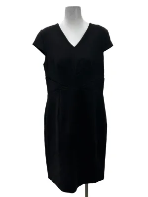 Black V Sheath Dress