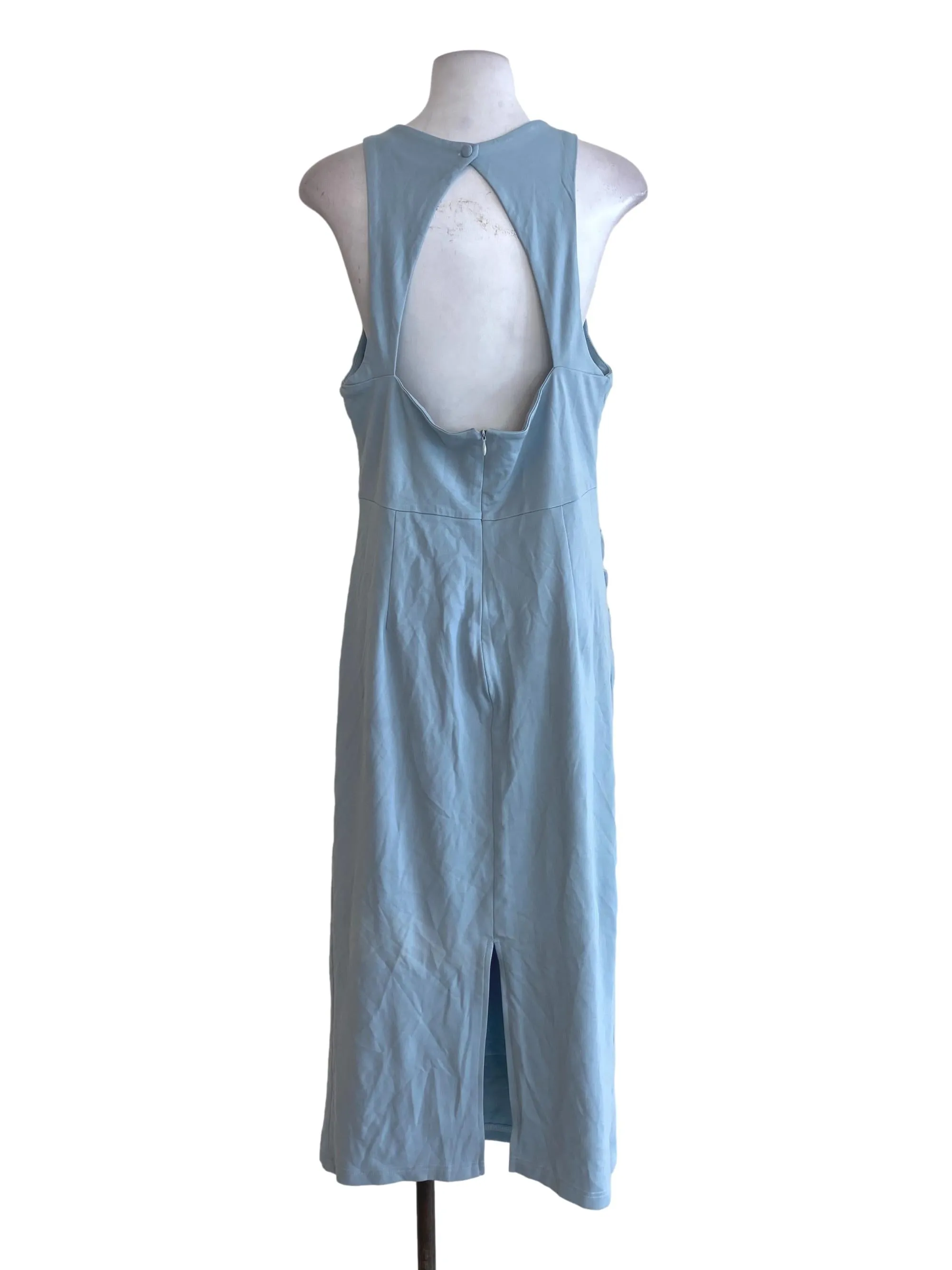 Blue Sheath Dress