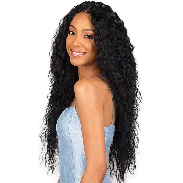 Bobbi Boss Human Hair Blend 4X4 Swiss Lace Front Wig - MBLF120 KIANA