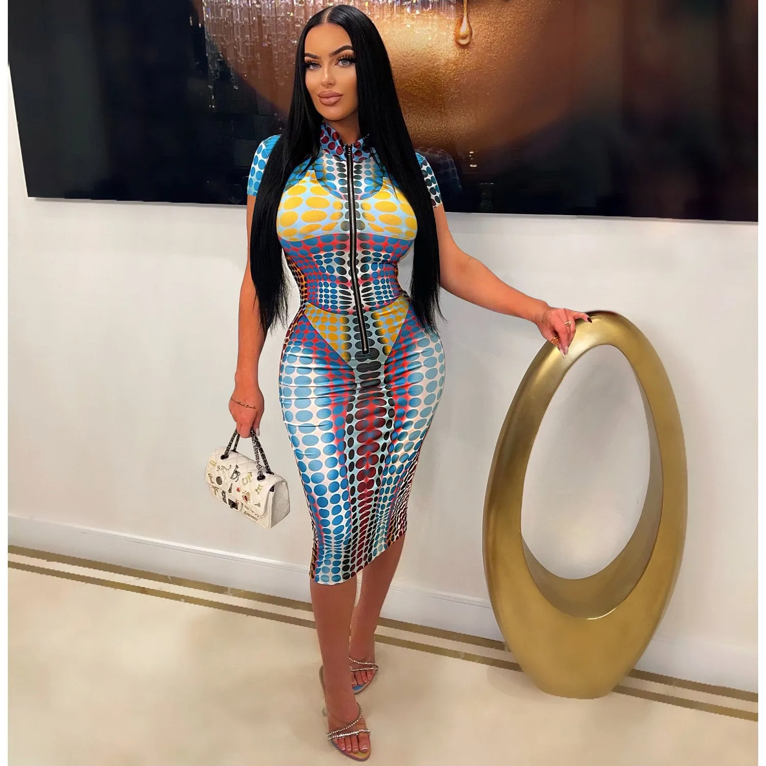 Body Painted Dress