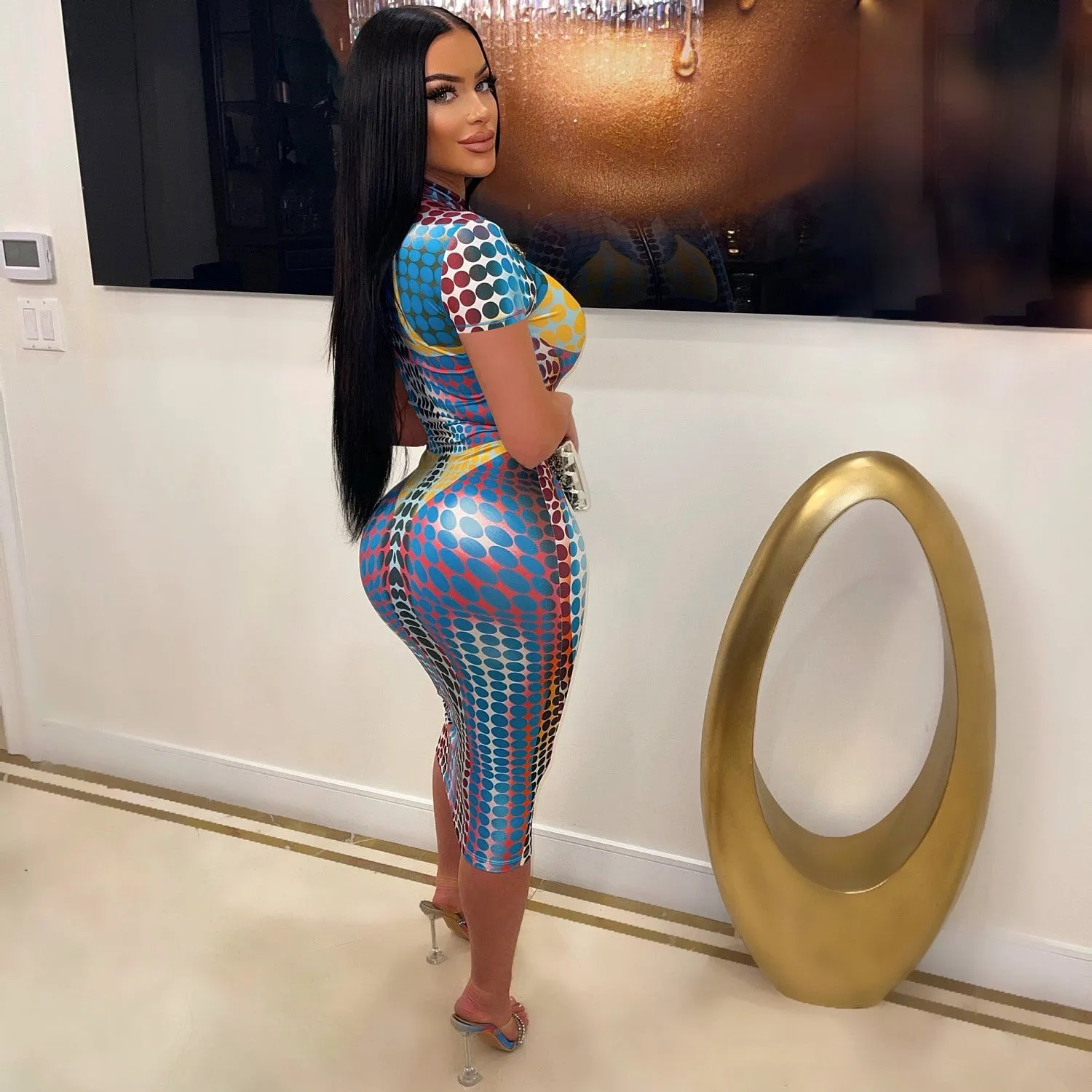 Body Painted Dress