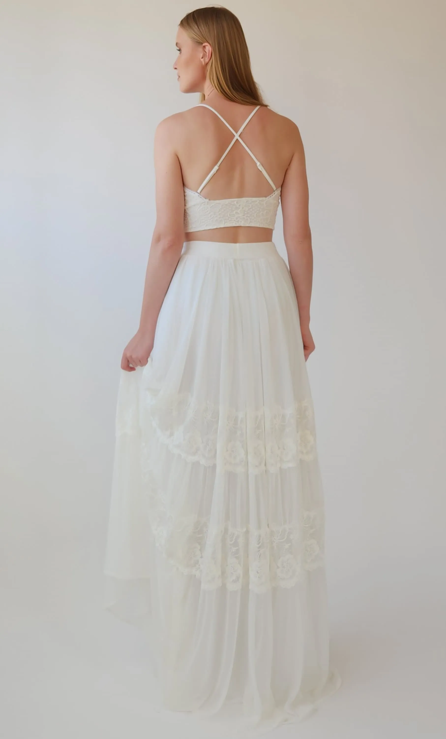 Bridal Lace top  #2064