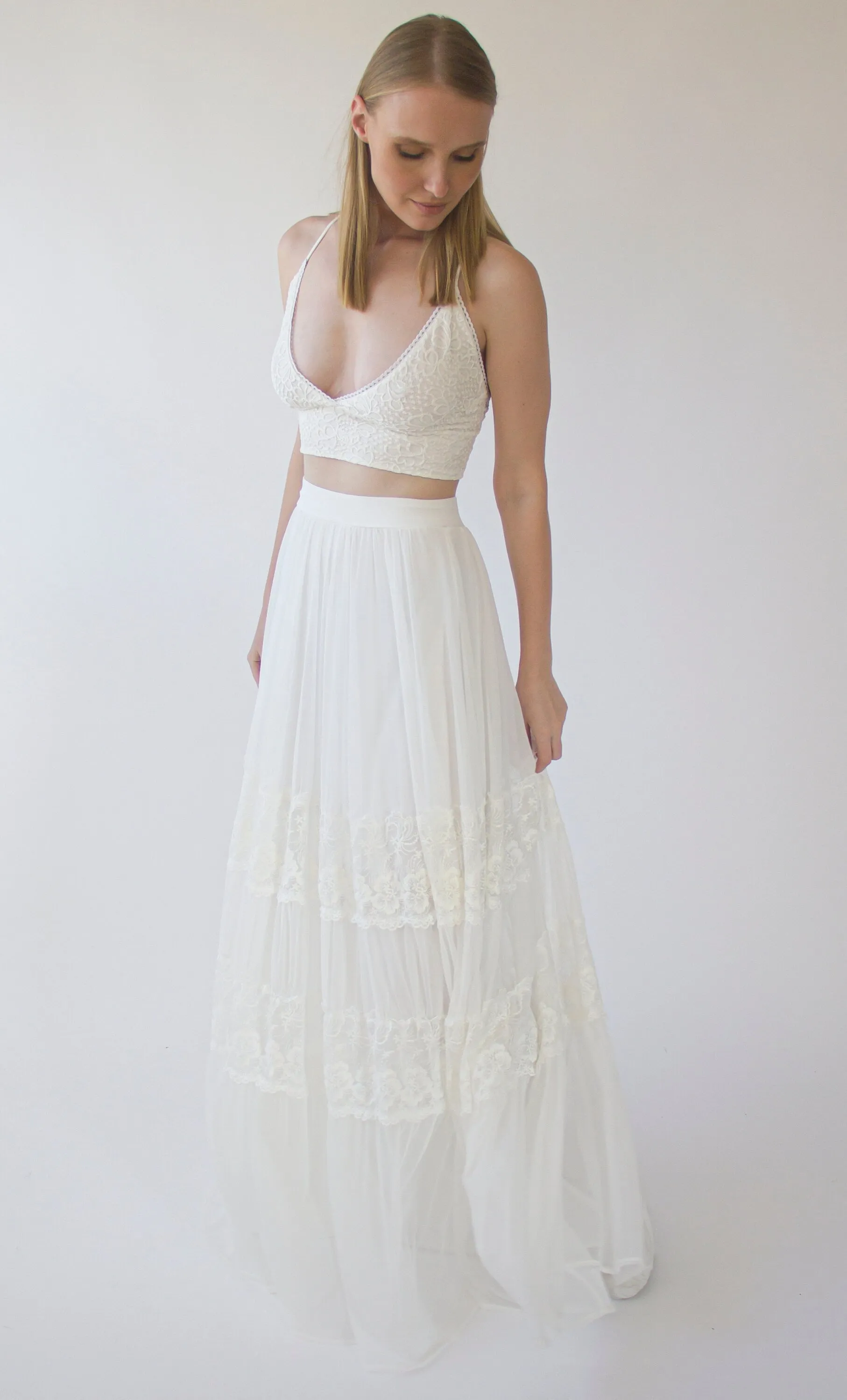 Bridal Lace top  #2064