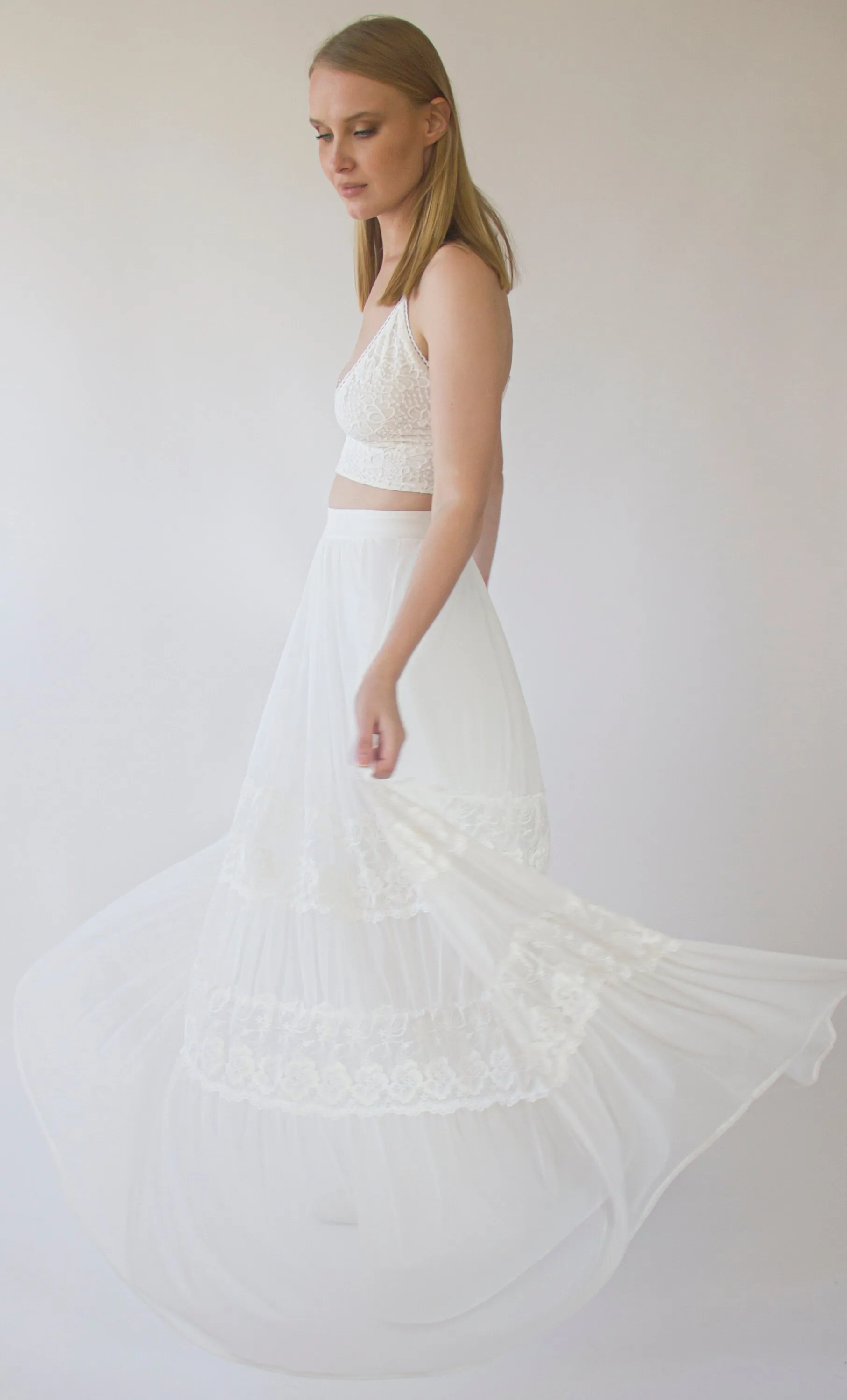 Bridal Lace top  #2064