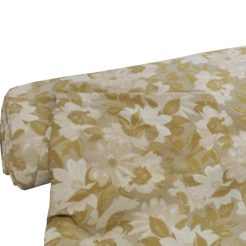 Brocade Tirana Beige Fabric 150 cm