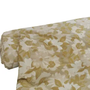 Brocade Tirana Beige Fabric 150 cm