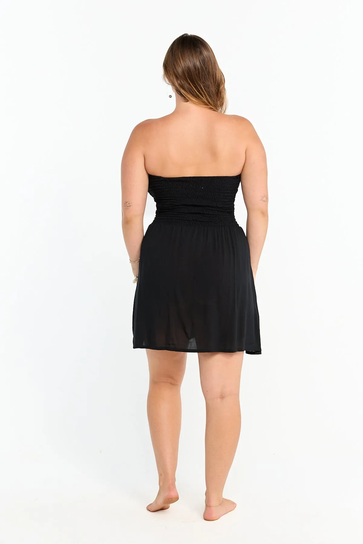 Caitie Mini Dress - Black