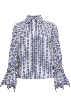 Campiglia Shirt With Scalloped Edges | Fragaria