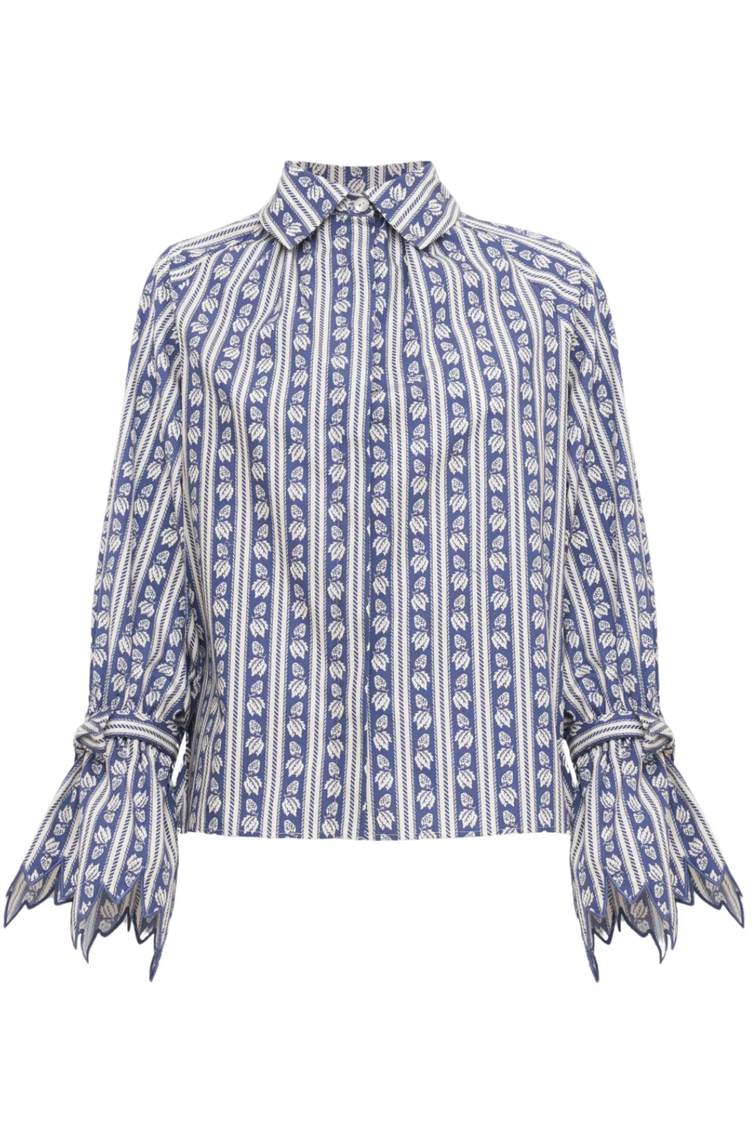 Campiglia Shirt With Scalloped Edges | Fragaria