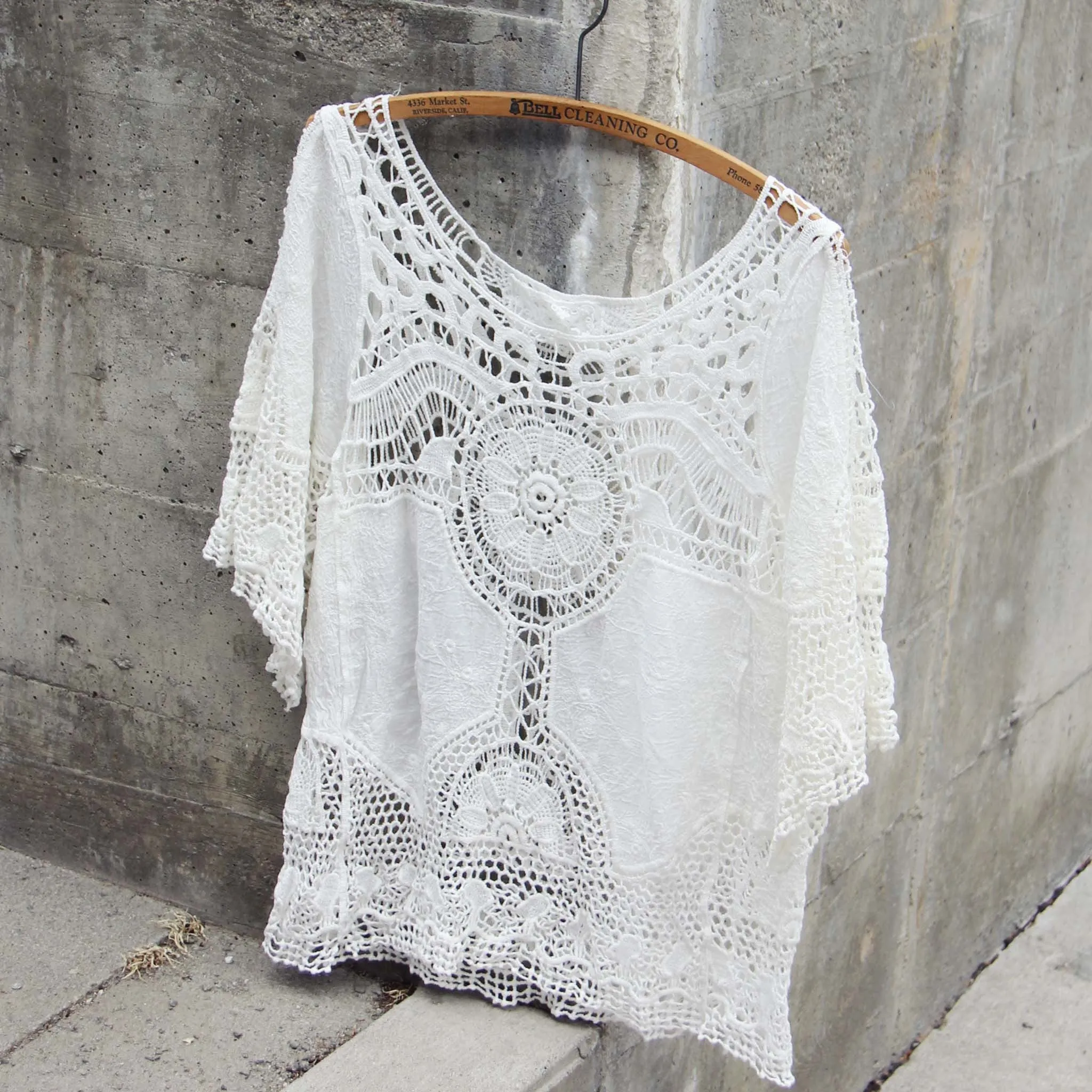 Casa Blanca Lace Top