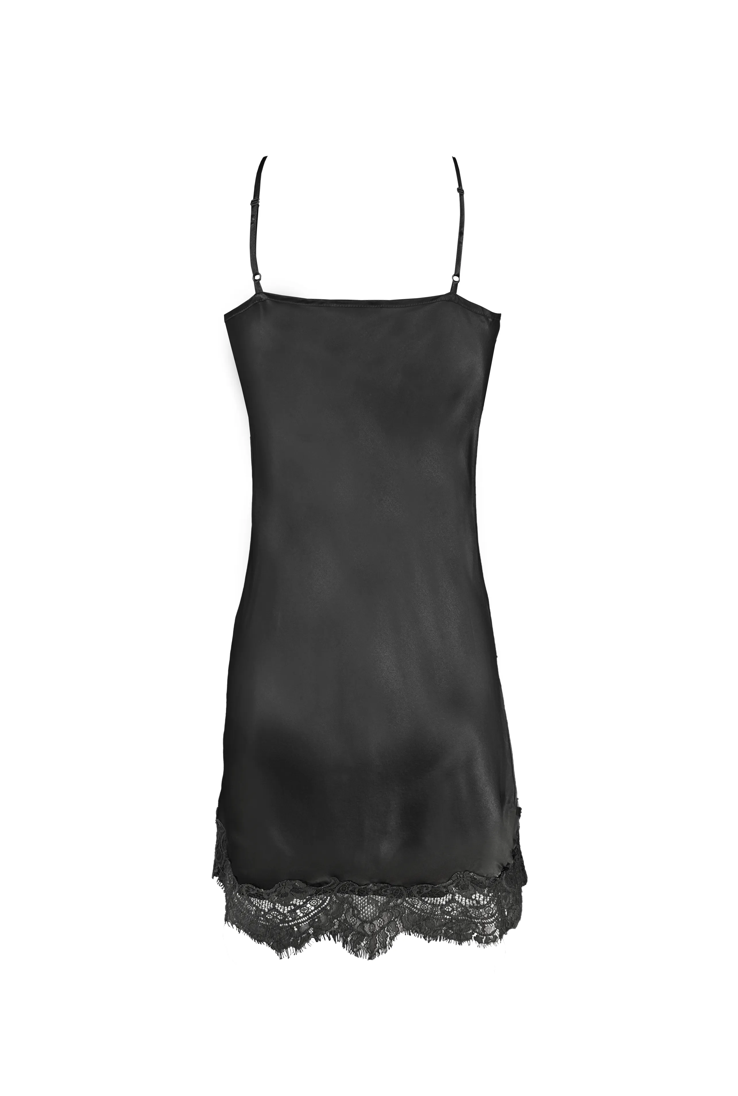 Chantal Bias Short Dress Black