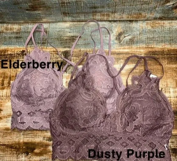 Chelsey's Crochet Lace Bralette