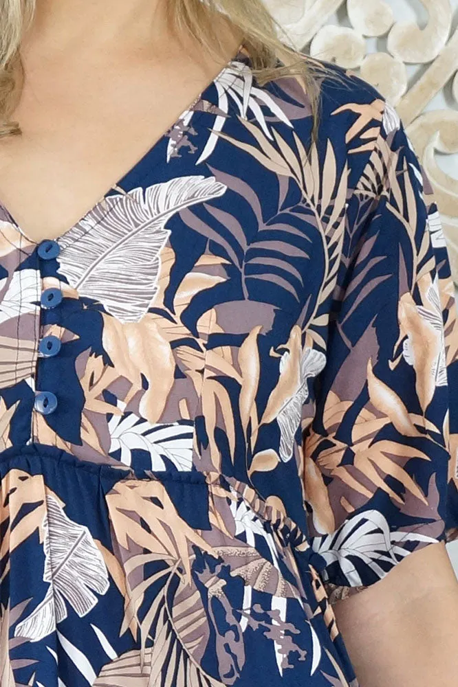 Chinta Dress "Botanique"